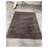 Thomasville Brown Shag Area Rug
