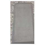 Grey Memory Foam Mat (20 in x 42 in)