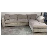 Upholstered Sectional Sofa with Electric Components
