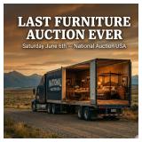 It's Over. Last Furniture Auction Ever | Final Shipment | June 6th