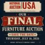 This is it! Last Showroom Floor Model Furniture Auction! Balance of the 53ft Semi Load!