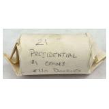 Presidential One Dollar Coin Roll