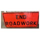 Aluminum, Out of Date Construction Sign