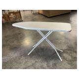 Metal Folding Ironing Board with White Finish