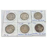 US Franklin and Kennedy Half Dollar Group