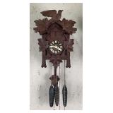 E. Schmeckenbecher Musical Cuckoo Clock c. 1950s