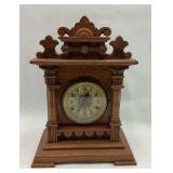 New Haven Nero Oak Parlor Clock c. 1900–1910