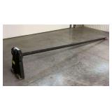 Forklift Carpet Pole Attachment 150" 1200 lb