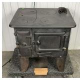 Antique Auto Stove Works Cast Iron Cookstove