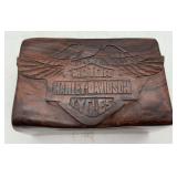 Hand-Carved Harley-Davidson Eagle Wood Box