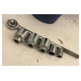 Proto and Essex Ratchet and Socket Set