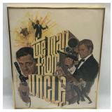 "The Man From U.N.C.L.E." Framed Art/Poster