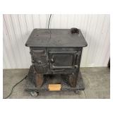 Antique Auto Stove Works Cast Iron Cookstove