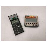 Saitek and RadioShack Electronic Blackjack Games