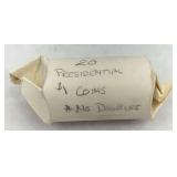 Presidential Dollar Coin Roll