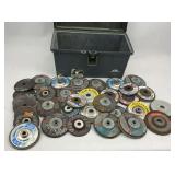 Plano Tool Box With Assorted Grinding Discs