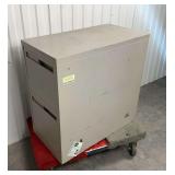Metal Two Drawer Lateral Filing Cabinet