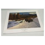 Wayne Dowdy "Mission Mountain Rendezvous" Print