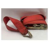Ratchet Tie-Down Strap with Hooks