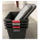 Sterilite Industrial Plastic Storage Totes