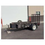 2011 Carry-On 5x8 Utility Trailer w/ Ramp Gate