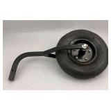 Pneumatic Wheel with Steel Mounting Bracket