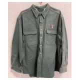 Gander Mountain Green Long Sleeve Shirt