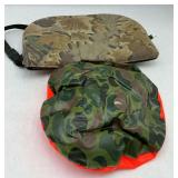 Camo Hunting Cushion and Inflatable Target Marker