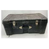 Contico Heavy Duty Black Plastic Storage Chest