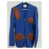 Gun Club Sportswear Blue Cardigan Sweater Size 40