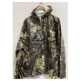 Outdoor Life Camouflage Hooded Rain Jacket