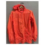 Sears Sportswear Orange Hooded Jacket Size 38-40