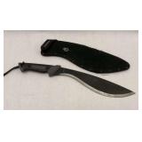 Gerber Black Coated Blade Machete with Sheath