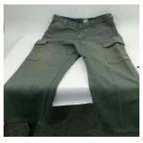 Cabelas Green Wool Cargo Pants Size 42