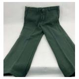 Codet Wool Trousers Green Size 38x33
