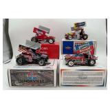 GMP 1:18 Scale Diecast Sprint Car Models
