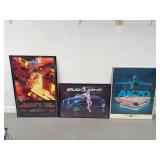 Assorted Framed Advertising and Event Prints