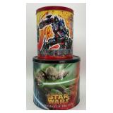 Houston Harvest Transformers Star Wars Popcorn Tins