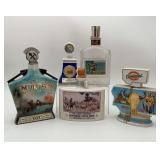 Jim Beam Montana Decanter Collection (Lot of 5)