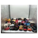 NASCAR Racing Driver and Sponsor Baseball Hats