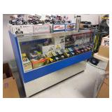 Custom Painted Display Case. 60x22x44
