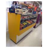 Custom Painted Display Case. 60x22x44