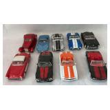 Assorted Diecast Model Cars Group