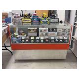 Custom Painted Display Case. 60x22x44