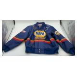 Chase Authentics NAPA Auto Parts Leather Jacket L