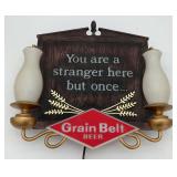 Grain Belt Beer Lighted Advertising Sign