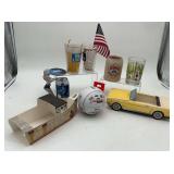 Assorted Brewery Drinkware and Memorabilia