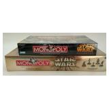 Parker Brothers Star Wars Monopoly Board Games