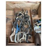 Assorted Locking Pliers and C-Clamps Tool Lot