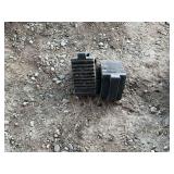 Pair of Heavy-Duty Rubber Wheel Chocks